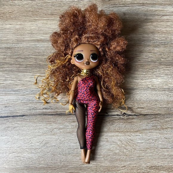 L.O.L. Surprise! Other - LOL Surprise OMG Remix Rock Band Ferocious Doll African American Curly Hair